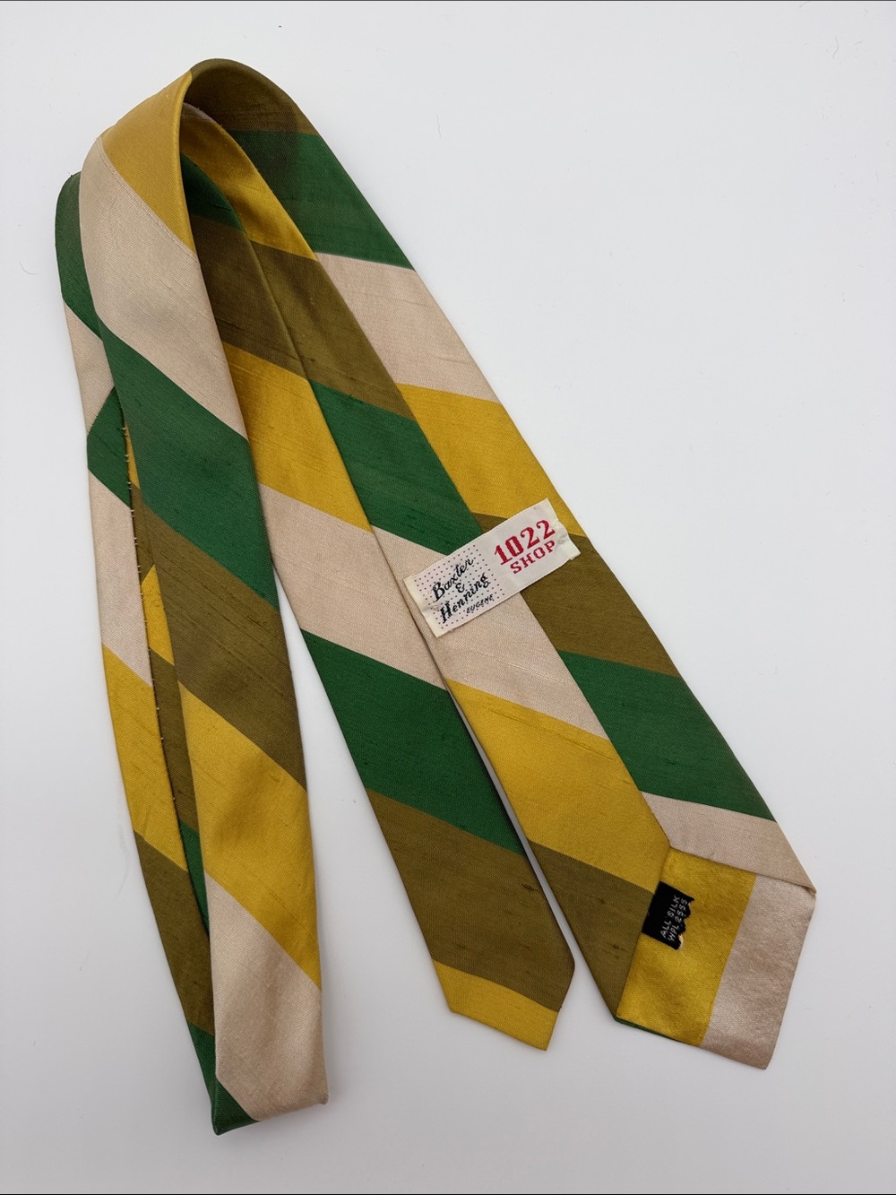 Vintage Silk Tie - Oregon Ducks